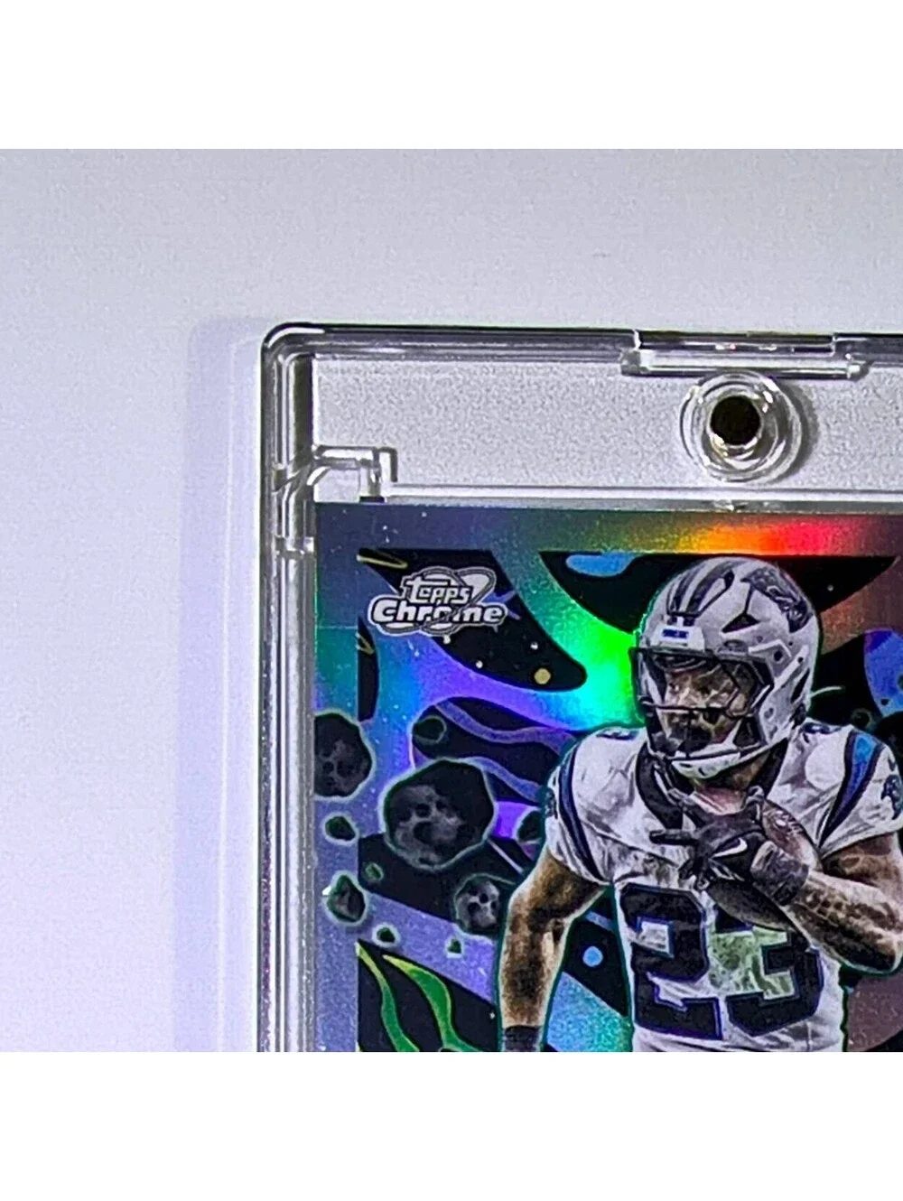 Trevor Etienne 2025 Topps Chrome Cosmic Refractor NFL #115 Carolina Panthers